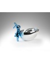 CUENCO RABBIT- FIGURA AZUL/PLATA